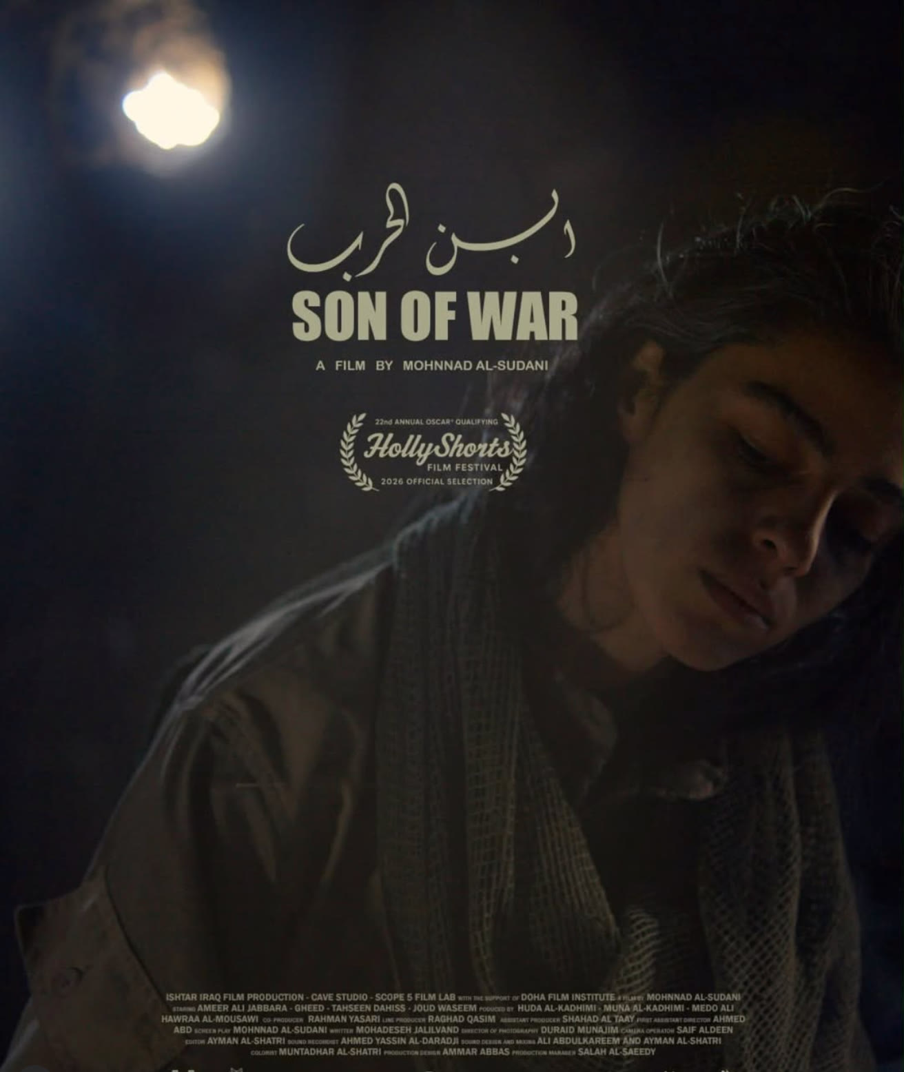 Official poster for Son of War featuring Gheed as Laura